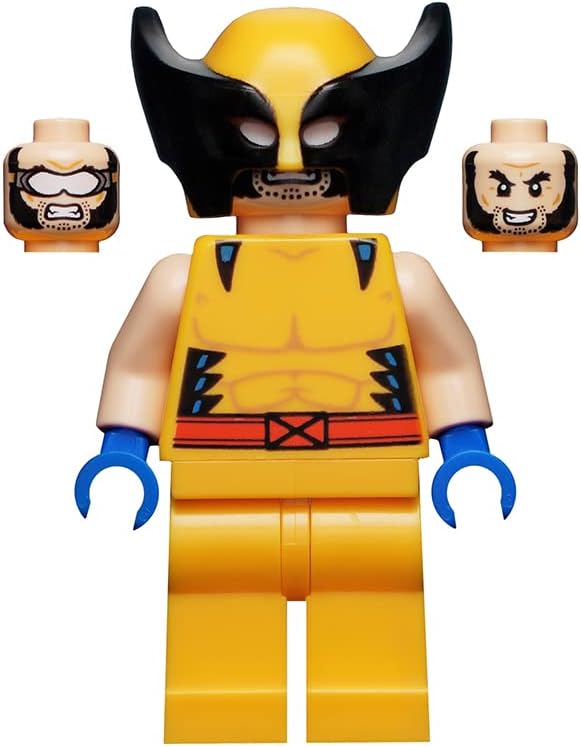 LEGO MARVEL SUPERHEROES: MINIFIGURA WOLVERINE CON GARRAS - 4