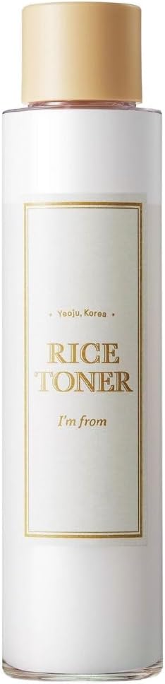I M FROM RICE TÓNICO FACIAL, KOREA BRILLO GLOW TÓNICO DE ARROZ LECHOSO, NIACINAMIDA, VIDRIO Y ROCÍO, HIDRATACIÓN, CALMANTE, - 4