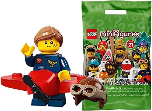 LEGO 71029 - MINIFIGURAS COLECCIONABLES SERIE 21, NIÑA DEL AVIÓN - 2