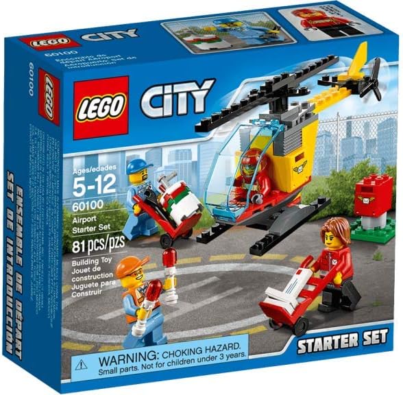 JUEGO DE CONSTRUCCIÓN PARA PRINCIPIANTES DE LEGO, AEROPUERTO, 81 PIEZAS - 1