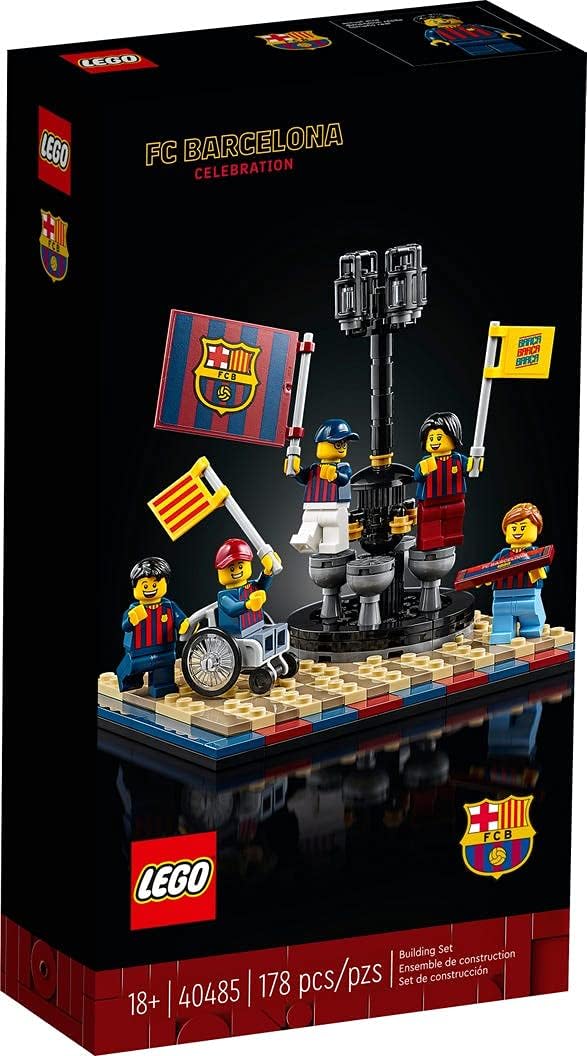 LEGO - SET PROMOCIONAL DE CELEBRACIÓN DEL FC BARCELONA 40485 - 1