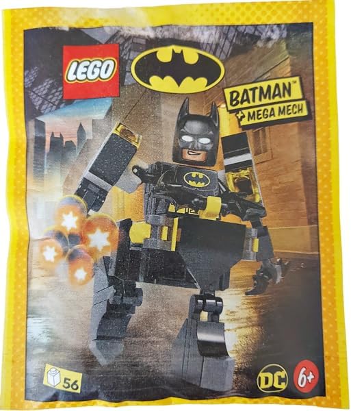 LEGO DC SUPERHEROES: BATMAN MINIFIGURA CON MEGA MECH - 3