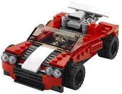 LEGO CREATOR - COCHE DEPORTIVO DE JUGUETE 31100, 3 EN 1 134 PIEZAS - 7