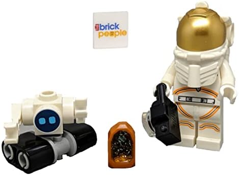 LEGO PUERTO ESPACIAL DE LA CIUDAD: ASTRONAUTA CON ROBOT SPACE ROVER - 2