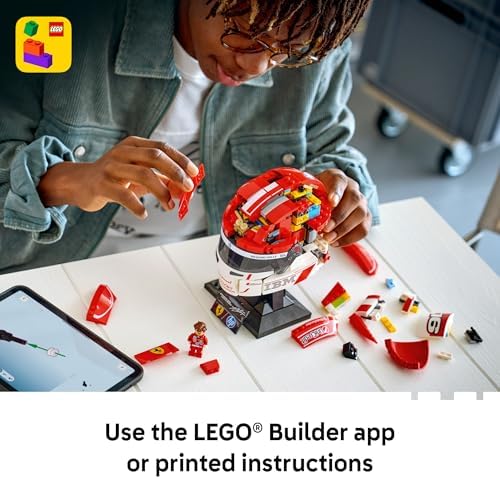LEGO EDITIONS SCUDERIA FERRARI HP CHARLES LECLERC CASCO JUEGO DE CONSTRUCCIÓN PARA ADOLESCENTES A PARTIR DE 14 AÑOS PANTALLA - 7