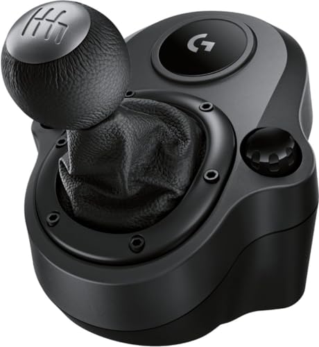 LOGITECH G GAMING DRIVING FORCE SHIFTER FOR G29 AND G920 DRIVING WHEELS FOR PS4, XBOX ONE, AND PC RENEWED - 4