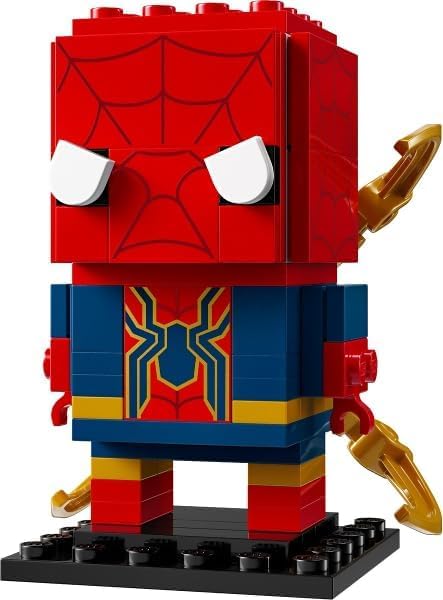 LEGO BRICK HEADZ IRON SPIDER-MAN 40670 - 91 PIEZAS - 3
