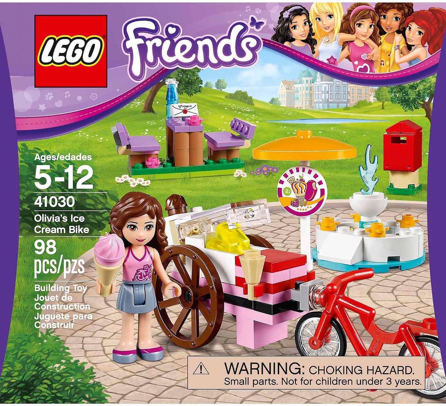 LEGO FRIENDS OLIVIA S ICE CREAM BIKE 41030 - JUEGO DE CONSTRUCCIÓN - 1