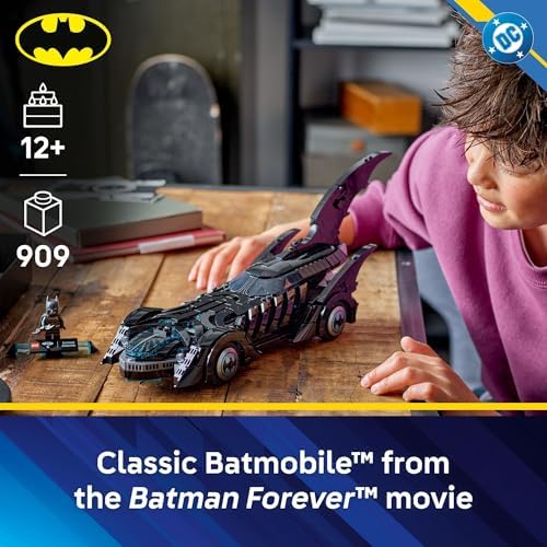 LEGO DC BATMAN: BATMAN FOREVER BATMOBILE JUGUETE PARA NIÑOS - JUGUETE DE CONSTRUCCIÓN Y APRENDIZAJE PARA NIÑAS Y NIÑOS, - 7