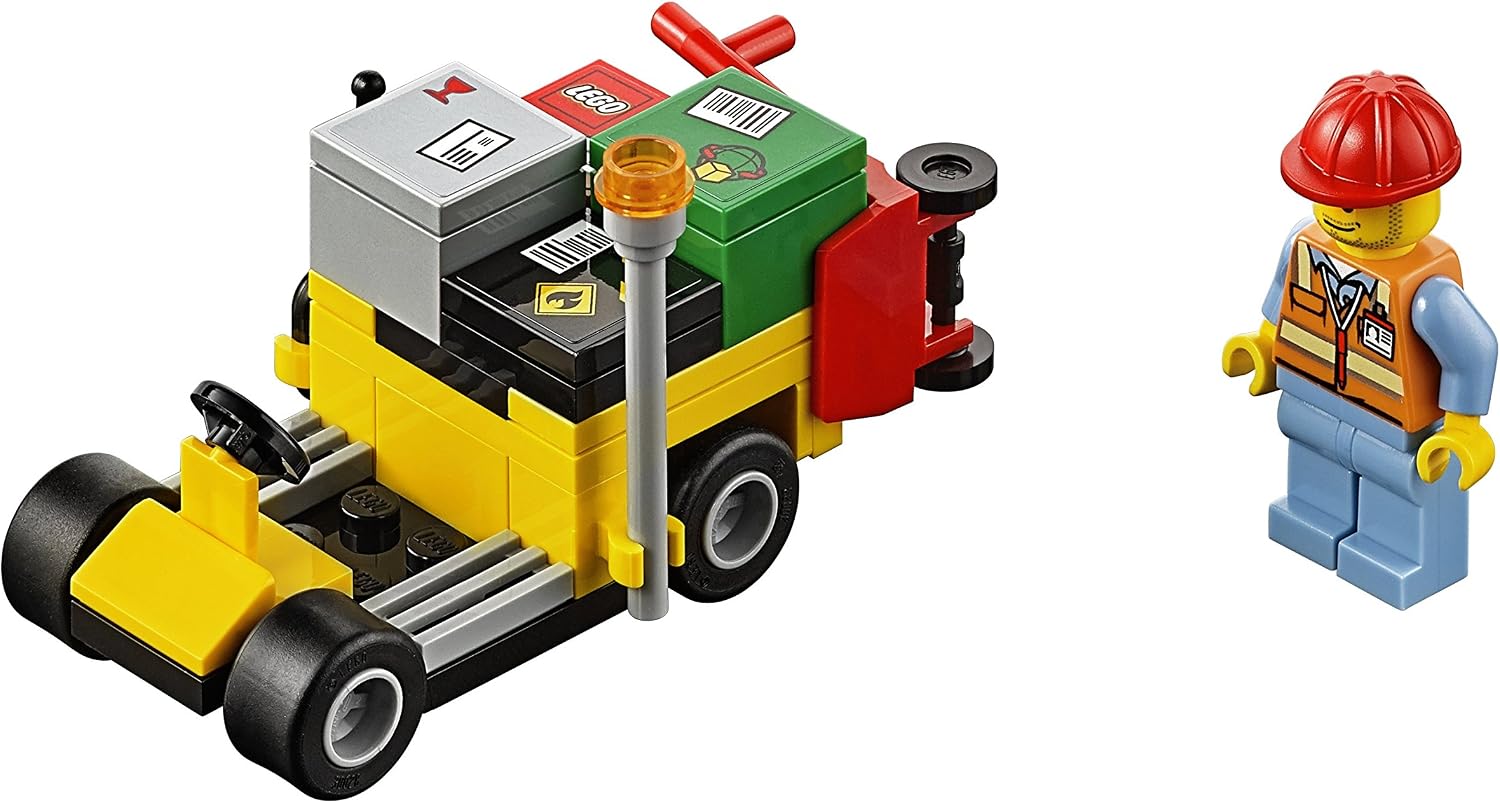 JUEGO DE CONSTRUCCIÓN LEGO AEROPUERTO DE CIUDAD 60101 AVIÓN DE CARGA 157 PIEZAS - 7