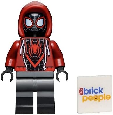 LEGO SUPER HEROES: SPIDER-MAN MILES MORALES MINIFIGURA CON CAPUCHA DE DAILY BUGLE - 2