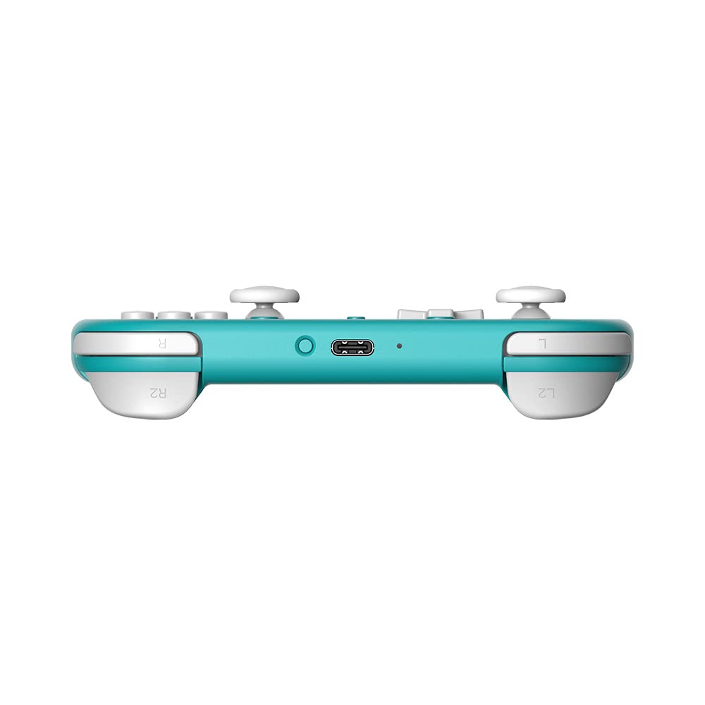 8BITDO LITE 2 BLUETOOTH GAMEPAD FOR SWITCH, SWITCH LITE, ANDROID AND RASPBERRY PI TURQUOISE - 3