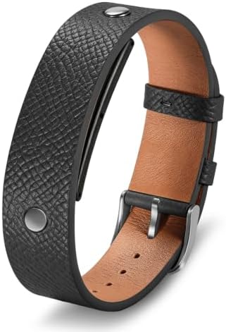 CORREA PARA GOOGLE FITBIT AIR CORREA DE CUERO GENUINO PARA HOMBRES Y MUJERES SIN RASTREADOR - 5