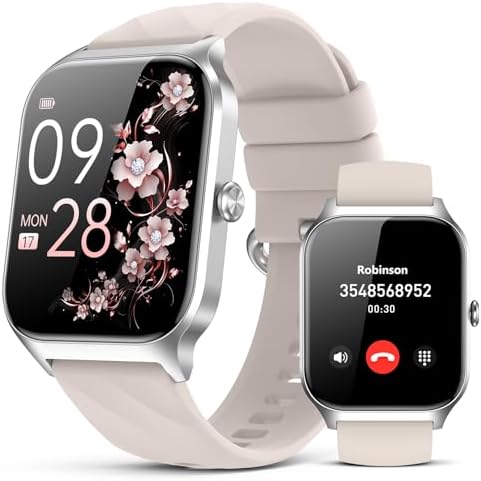 RELOJ INTELIGENTE PARA MUJERES Y HOMBRES, RESPONDER/HACER LLAMADAS 1.83 PULGADAS, HD, RASTREADOR DE ACTIVIDAD FÍSICA - 5