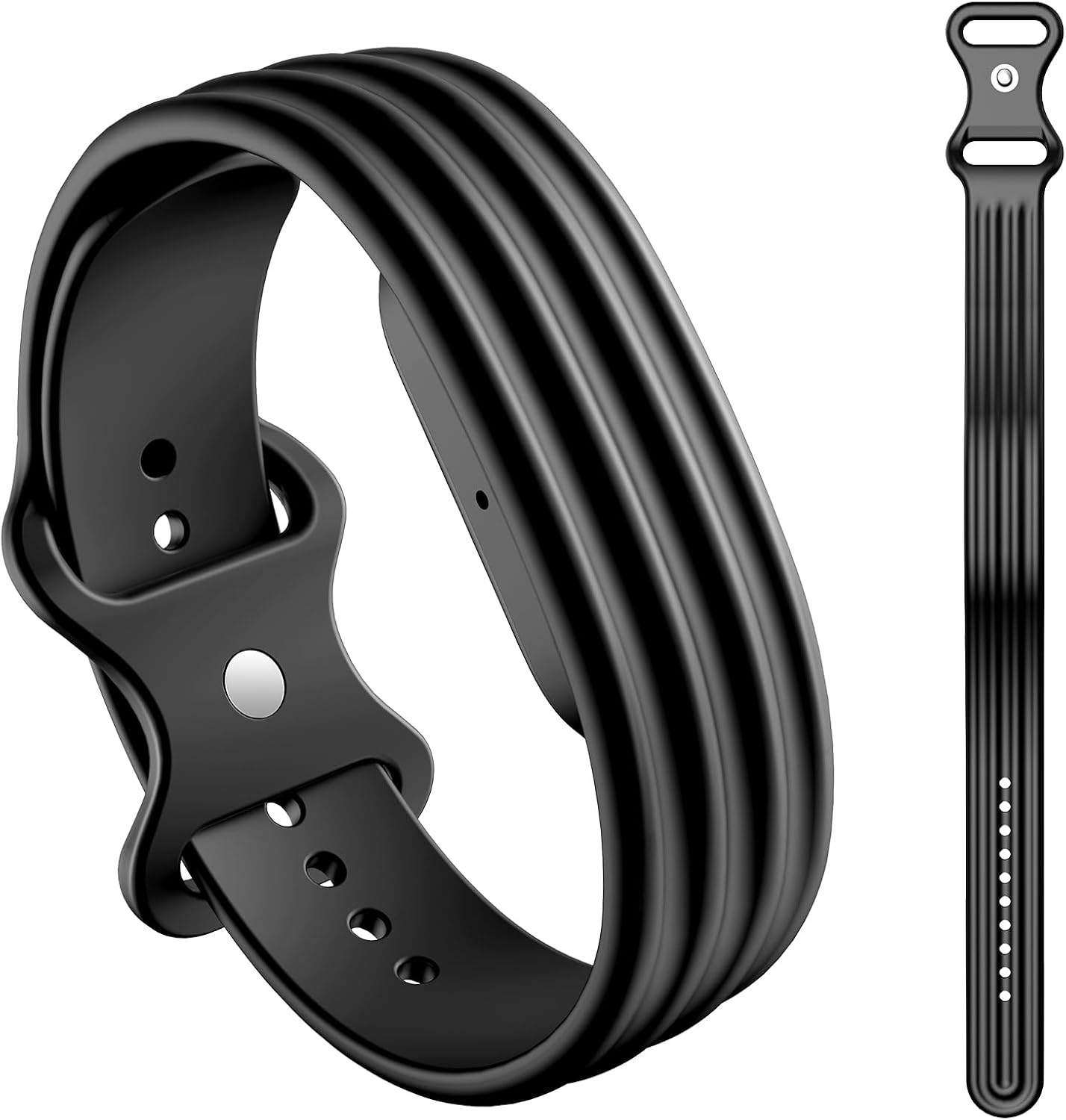 TIMOVO CORREA ACTIVA DE SILICONA DE REPUESTO COMPATIBLE CON FITBIT AIR, CORREAS DE SILICONA SUAVES Y TRANSPIRABLES - 1