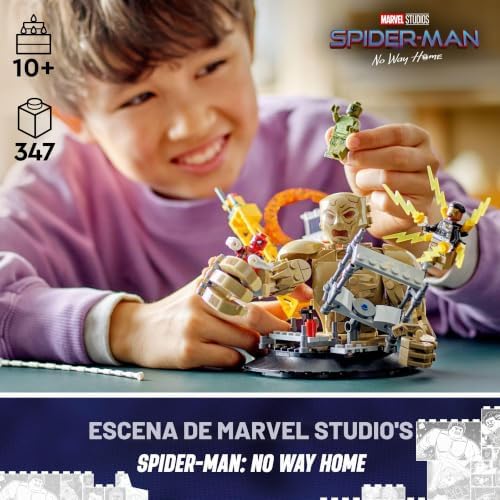 LEGO MARVEL SPIDER-MAN: SANDMAN: FINAL BATTLE - JUEGO DE CONSTRUCCIÓN CON FIGURA DE SPIDER-MAN, COLECCIONABLE DE MARVEL - 6