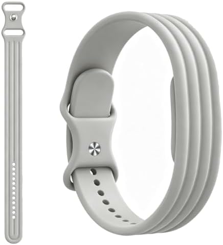 CORREA DE SILICONA COMPATIBLE CON GOOGLE FITBIT AIR, CORREA DEPORTIVA DE REPUESTO TRANSPIRABLE CON HEBILLA CLÁSICA, - 6