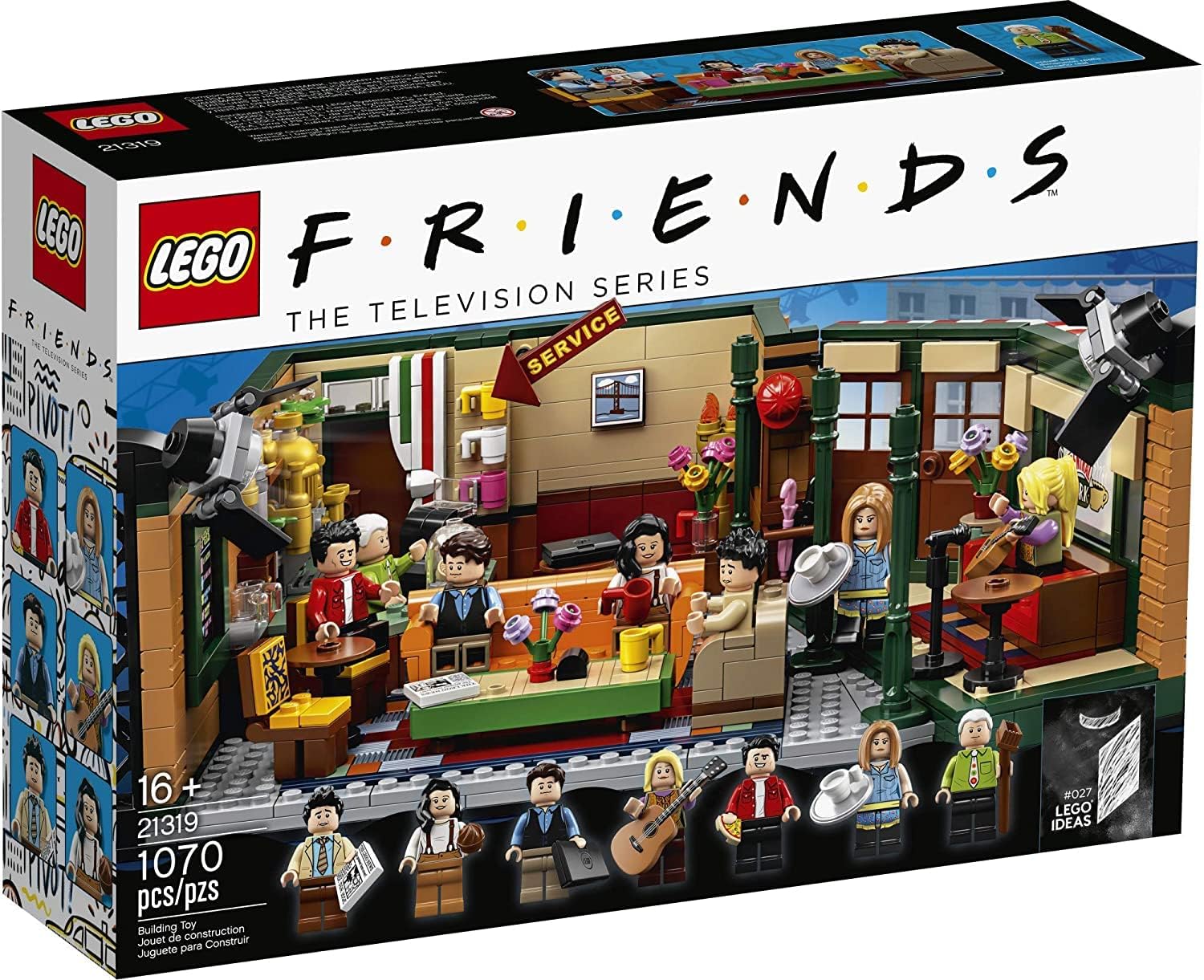LEGO IDEAS 21319 CENTRAL PERK - KIT DE CONSTRUCCIÓN 1070 PIEZAS - 1