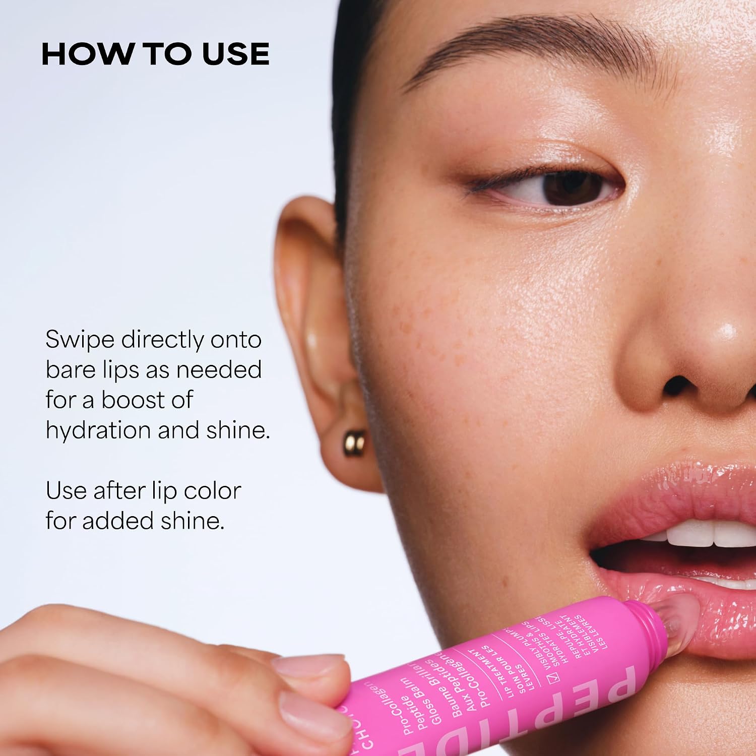 PAULA S CHOICE PRO-COLLAGEN PEPTIDE GLOSS BÁLSAMO LABIAL REPARADOR, HIDRATA Y SUAVIZA LOS LABIOS, ACABADO TRANSPARENTE - 5
