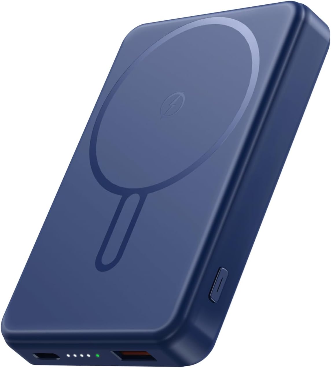 PAQUETE DE BATERÍA MAGNÉTICO PARA MAGSAFE DE 12000 MAH, BANCO DE ENERGÍA MAGNÉTICO PORTÁTIL, CARGADOR RÁPIDO DE 20W, USB C, - 1