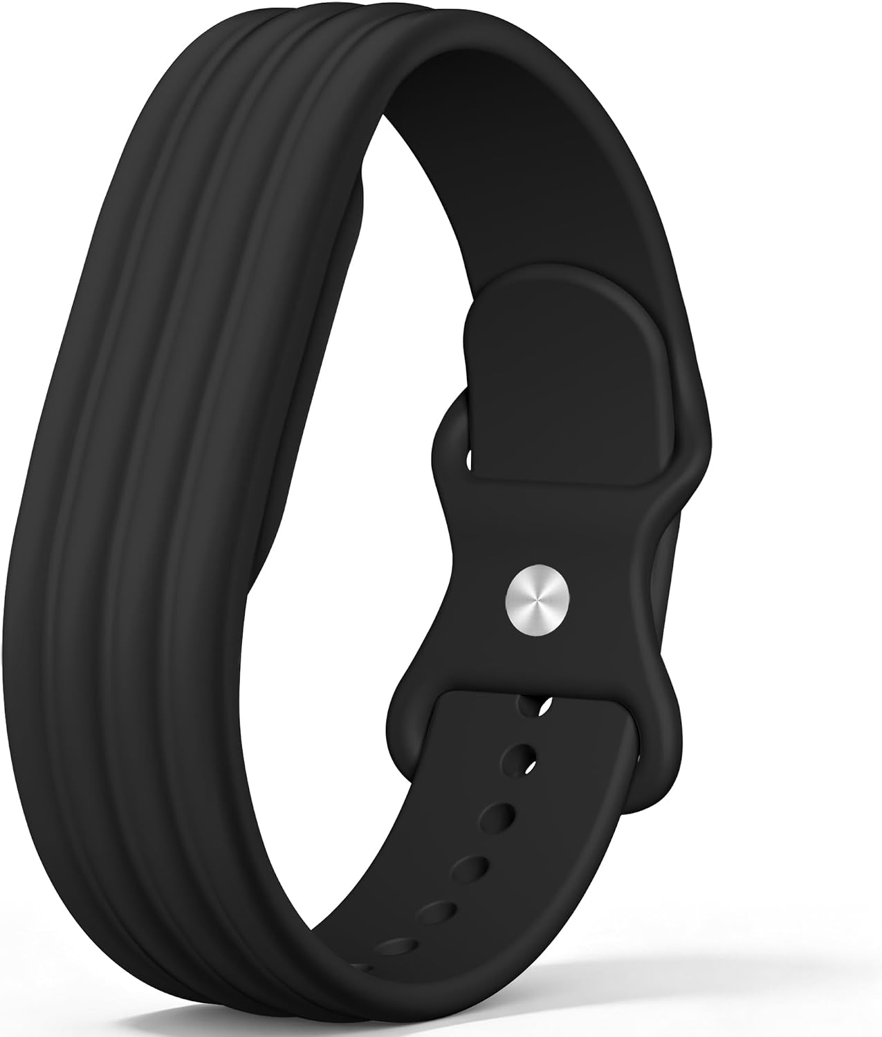 CORREA DE SILICONA DEPORTIVA COMPATIBLE CON GOOGLE FITBIT AIR CORREA DE REPUESTO SUAVE, TRANSPIRABLE Y LIGERA PARA MUJERES - 1