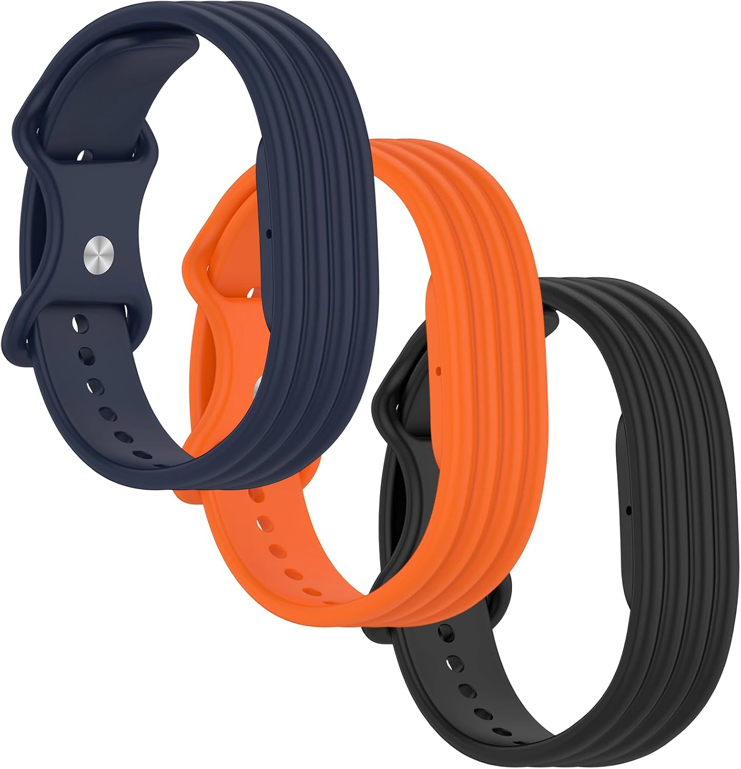 3-PACK SOFT SILICONE ACTIVE BANDS FOR FITBIT AIR - 1