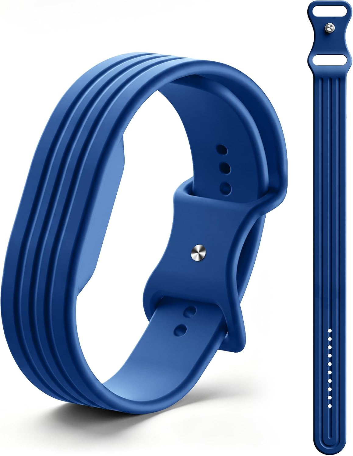 CORREA DEPORTIVA DE SILICONA COMPATIBLE CON GOOGLE FITBIT AIR TRACKER, AZUL - 1