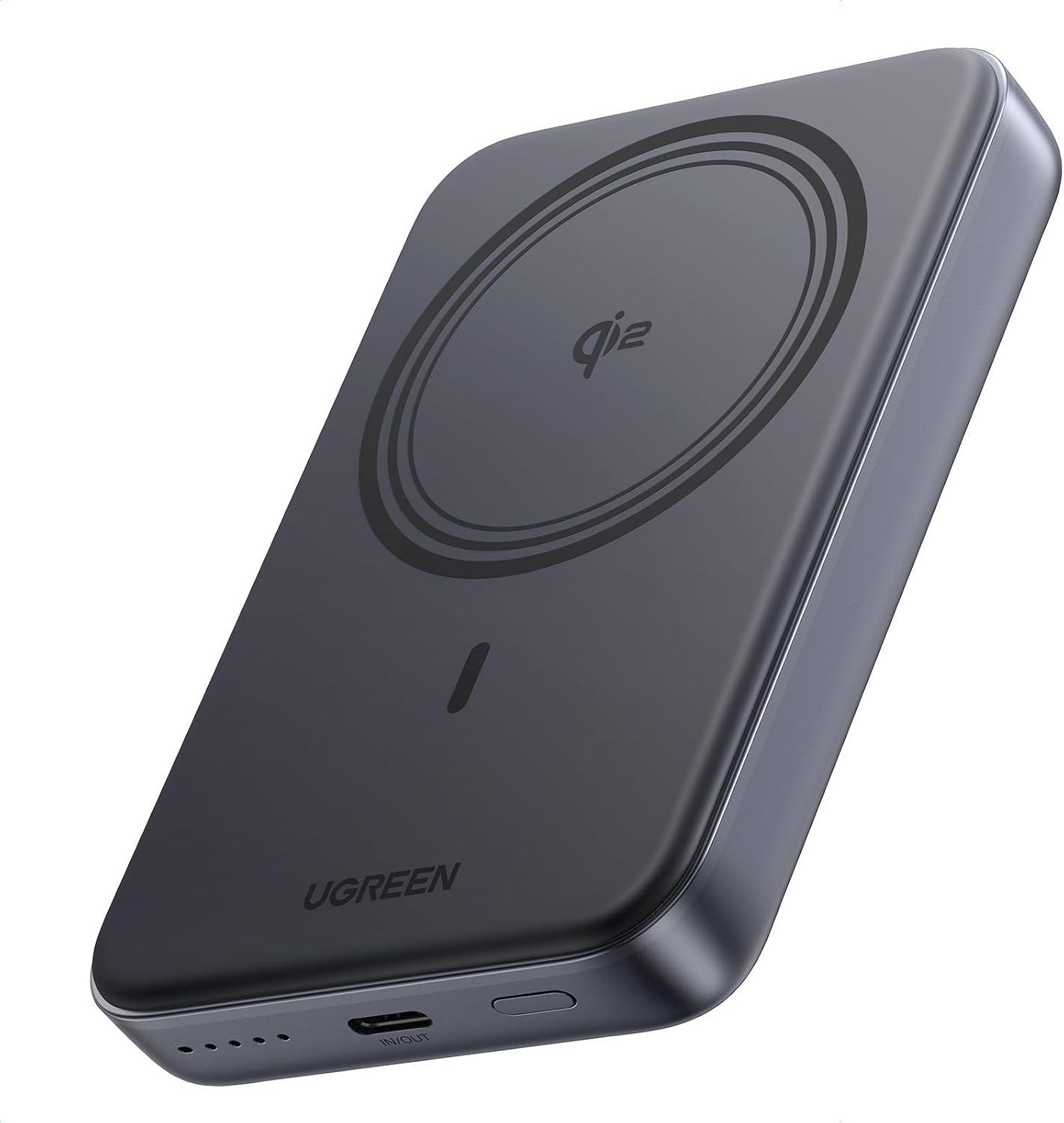 UGREEN BANCO MAGNÉTICO DELGADO PD 20W DEL PODER DE 10000MAH QI2 15W - 1