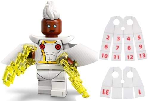 LEGO MARVEL SERIES 2 MINIFIGURE: STORM MINIFIGURE CALENDARIO HOMBRE CAPES - SUPERHEROES 71039 - 3
