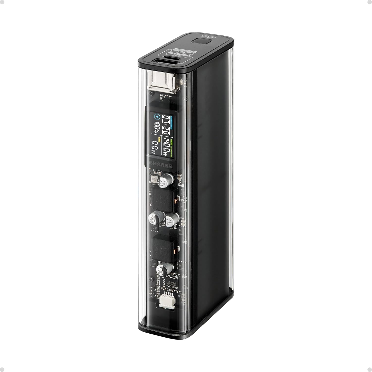 SHARGE EK 140 BANCO DE ENERGÍA, 20000MAH 140W CARGADOR PORTÁTIL, DISEÑO - 1