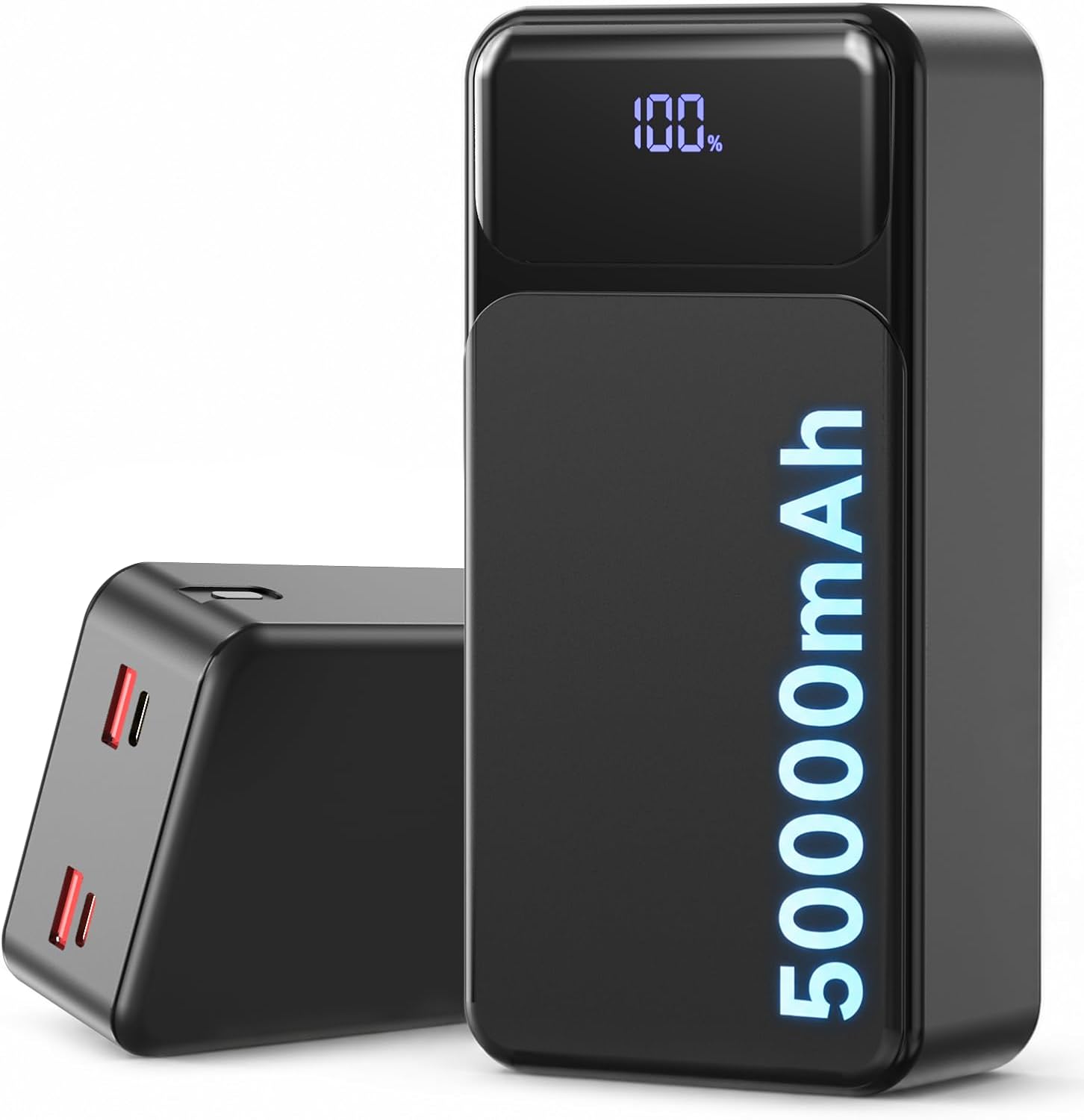 CARGADOR PORTÁTIL, BATERÍA EXTERNA DE CARGA RÁPIDA DE 50000 MAH, BATERÍA EXTERNA DE CARGA RÁPIDA DE 22.5 W, USB-C USB-A, - 1