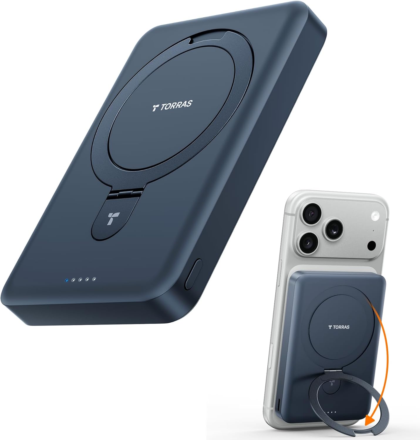 TORRAS CARGADOR PORTÁTIL EASYGO PARA IPHONE, BANCO MAGNÉTICO DE ENERGÍA - 1