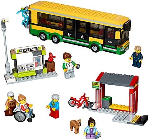 LEGO KIT DE CONSTRUCCIÓN DE LA ESTACIÓN DE AUTOBUSES DE LA CIUDAD 60154 337 PIEZAS - 6