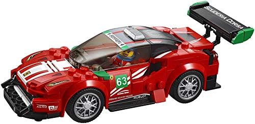 LEGO SPEED CHAMPIONS FERRARI 488 GT3 SCUDERIA CORSA 75886 KIT DE CONSTRUCCIÓN 179 PIEZAS - 5