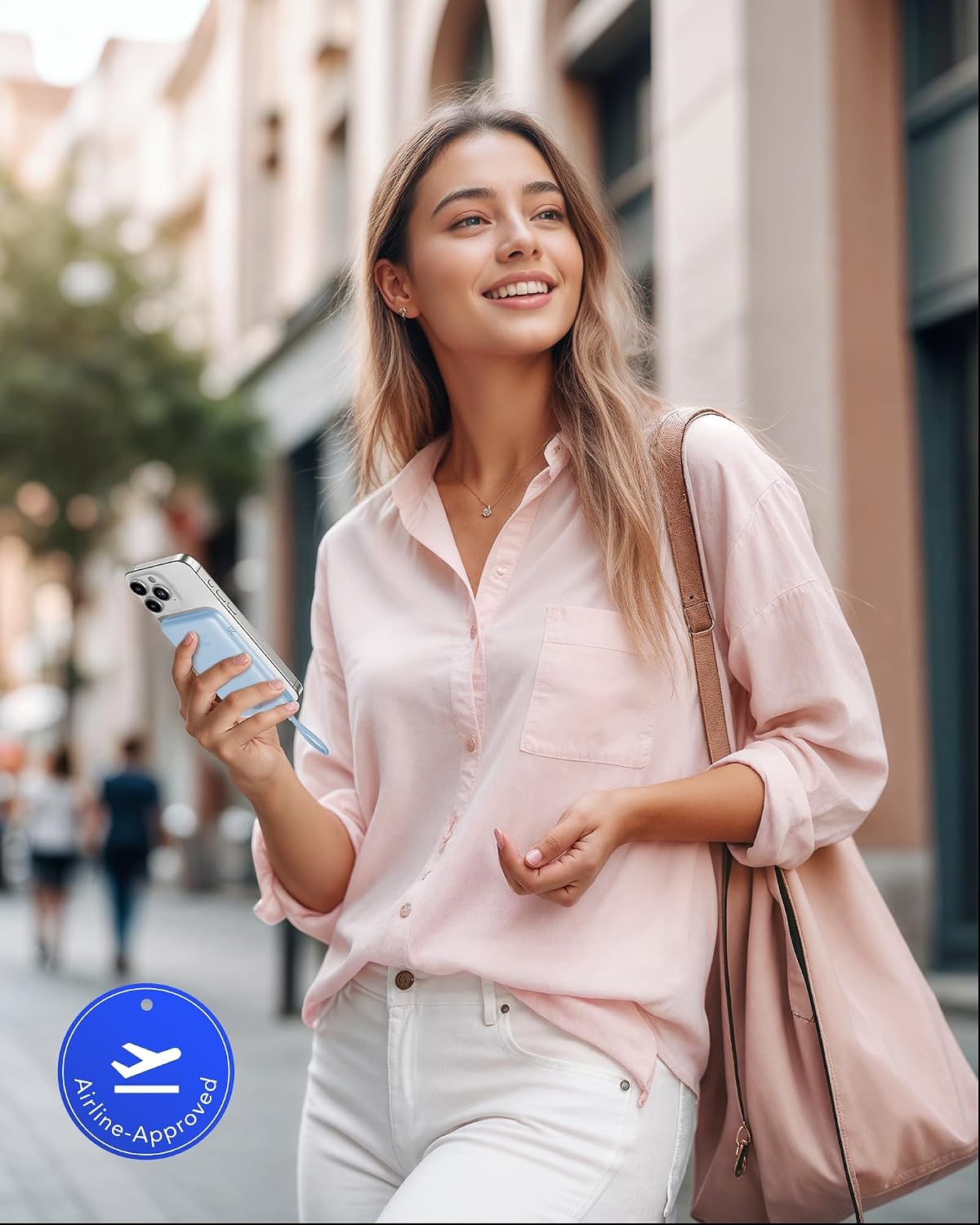 VIYISI BANCO DE ENERGÍA DELGADO DE 10000 MAH, CARGADOR PORTÁTIL DE VIAJE CON CABLE USB-C INTEGRADO Y PANTALLA LED, BATERÍA - 6