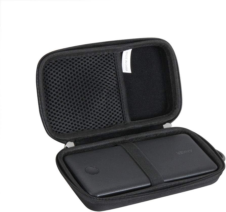 HERMITSHELL ESTUCHE DE VIAJE DURO PARA ANKER POWER BANK 20000MAH TRAVEL ESSENTIAL CARGADOR PORTÁTIL - 1