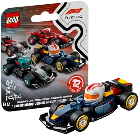 LEGO F1 COCHE DE CARRERAS COLECCIONABLE, RED BULL RACING RED BULL RACING F1 TEAM RACE CAR 71049-1 - 5
