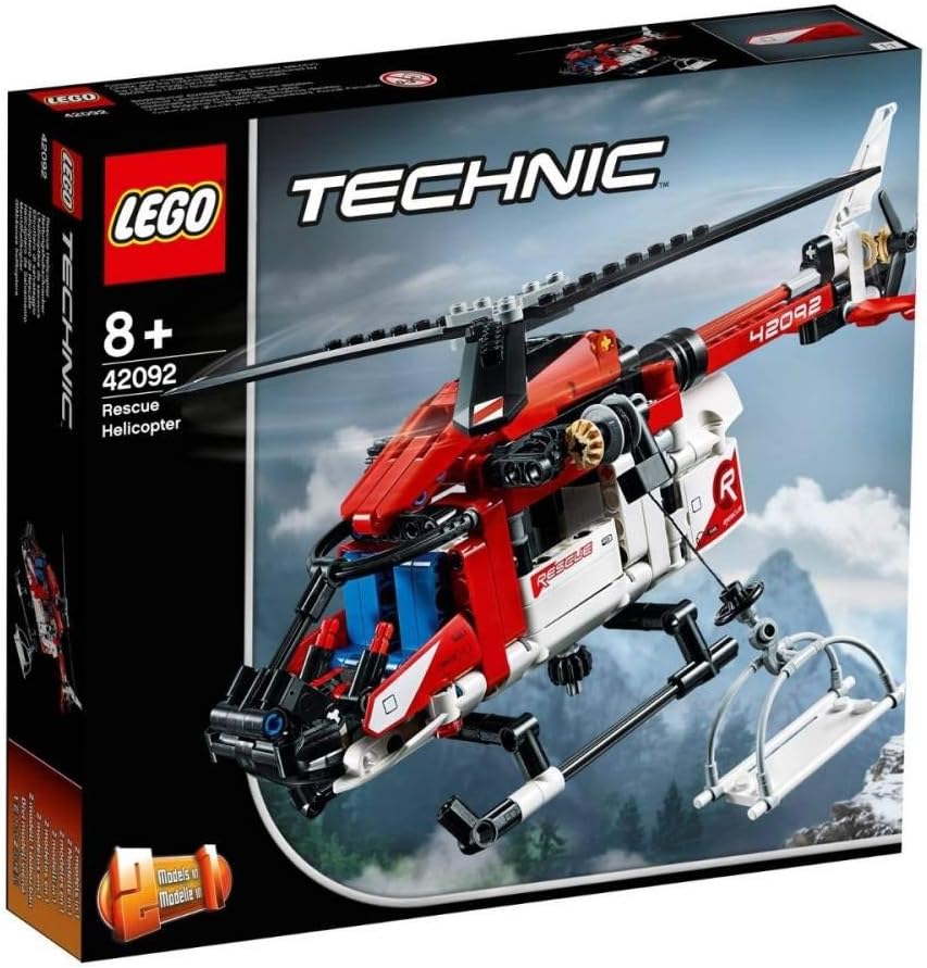 LEGO TECHNIC RESCUE HELICOPTER 42092 KIT DE CONSTRUCCIÓN 325 PIEZAS - 1