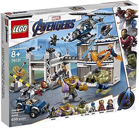 LEGO MARVEL AVENGERS COMPOUND BATTLE 76131 - JUEGO DE CONSTRUCCIÓN QUE INCLUYE COCHE DE JUGUETE, HELICÓPTERO Y PERSONAJES - 4