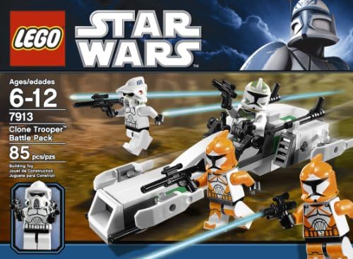 PAQUETE DE FIGURAS DE LEGO STAR WARS CLONE TROOPER BATTLE, 7913 - 5