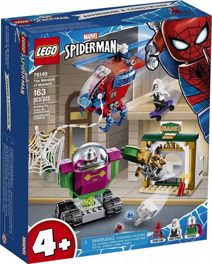 LEGO MARVEL SPIDER-MAN 76149 - JUEGO DE ACCIÓN DE SUPERHÉROE CON MINIFIGURA FANTASMA ARAÑA, NUEVO 2020 163 PIEZAS - 1