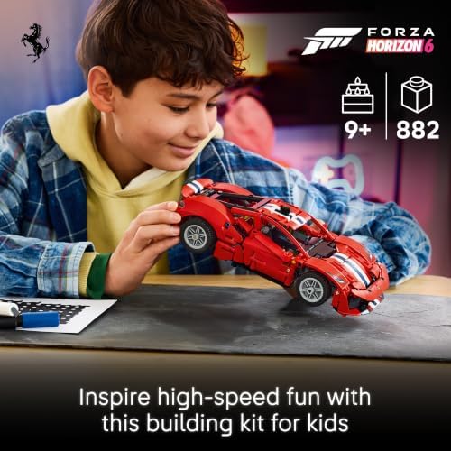 LEGO TECHNIC FERRARI 488 PISTA CAR 42235 - 6