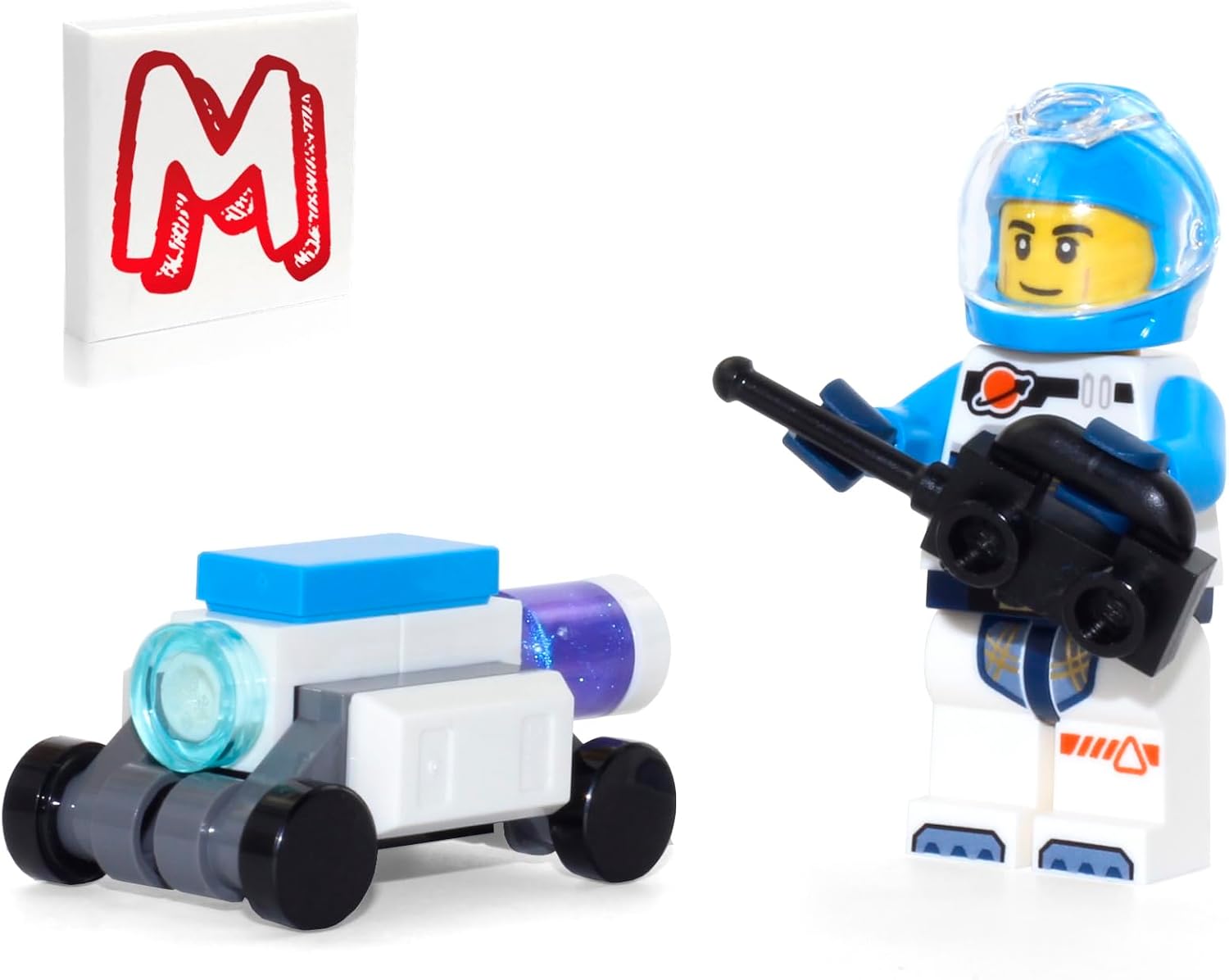 LEGO SPACE: GALAXY SQUAD MINIFIGURE - JACK FIREBLADE ASTRONAUT CON BLÁSTER 70705 - 1