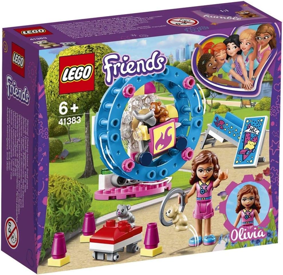 LEGO FRIENDS OLIVIA S HAMSTER PLAYGROUND 41383 KIT DE CONSTRUCCIÓN 81 PIEZAS - 1
