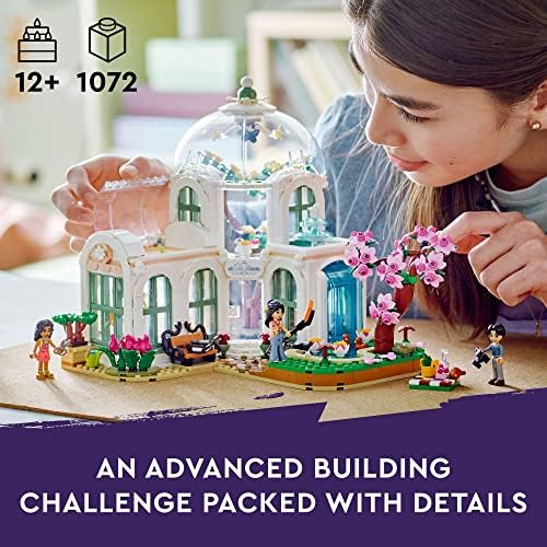LEGO FRIENDS - JUEGO DE JUGUETES DE CONSTRUCCIÓN DE JARDÍN BOTÁNICO, UN PROYECTO CREATIVO PARA MAYORES DE 12 AÑOS, CONSTRUYE - 4