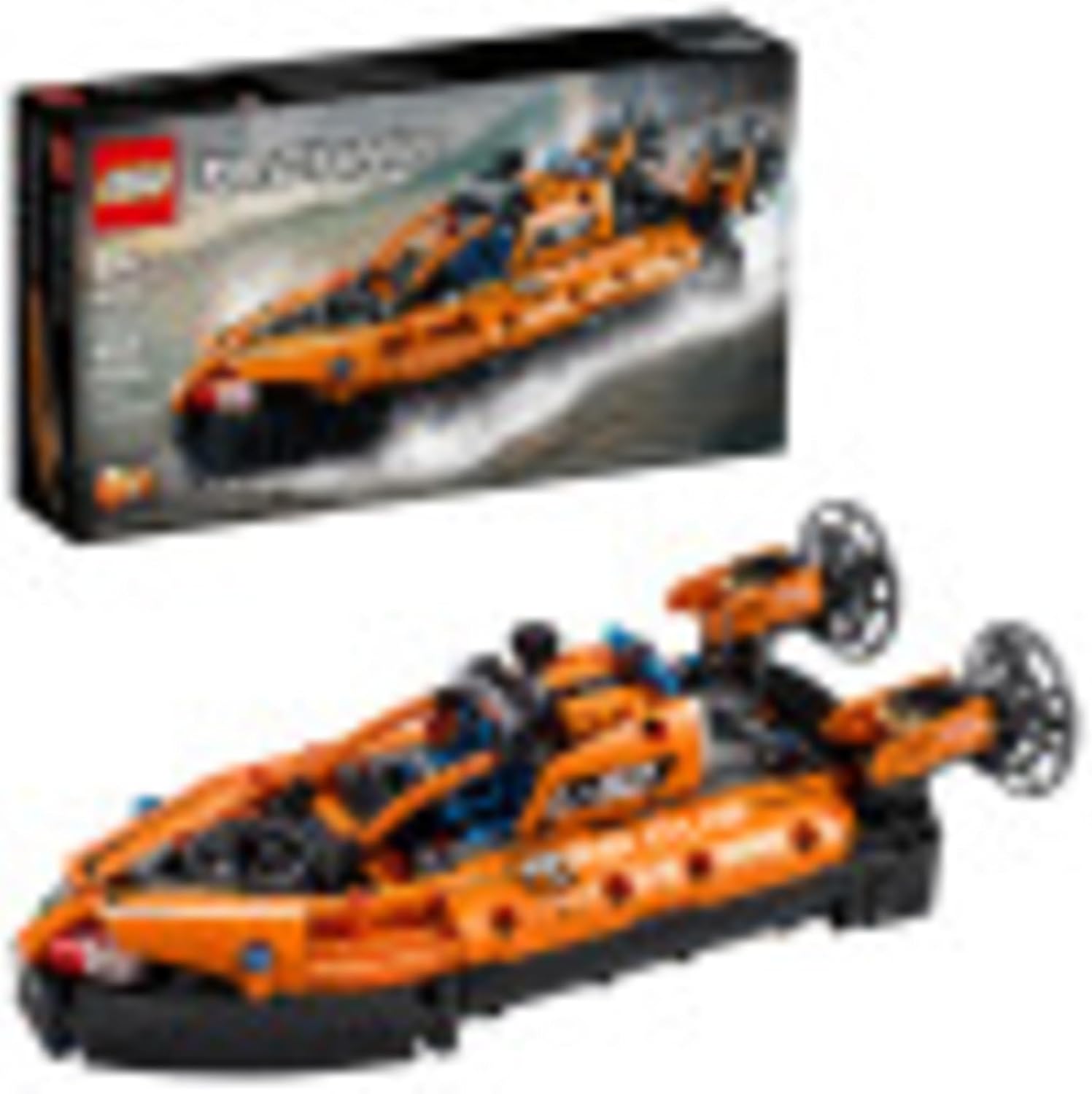 LEGO TECHNIC - AERODESLIZADOR DE RESCATE 42120 MODELO A ESCALA PARA CONSTRUIR JUEGO DE CONSTRUCCIÓN A ESCALA ESTE - 1