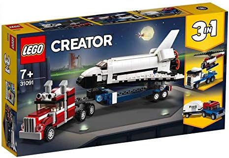 LEGO CREATOR 31091 - KIT DE CONSTRUCCIÓN, 3 EN 1, PARA TRANSPORTE DE CARGA 341 PIEZAS - 4
