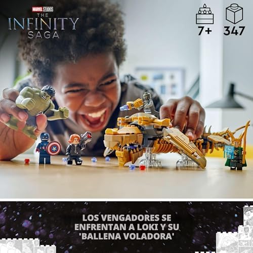 LEGO MARVEL THE AVENGERS VS. THE LEVIATHAN - JUGUETE DE SUPERHÉROE, JUEGO DE CONSTRUCCIÓN PARA NIÑOS CON FIGURA DE ACCIÓN - 6