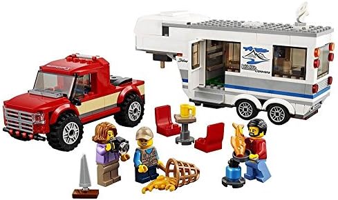 GRANDES VEHÍCULOS CAMIÓN Y CASA RODANTE LEGO CITY 60182. JUEGO DE CONSTRUCCIÓN 344 PIEZAS - 4