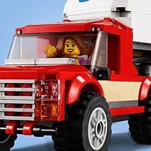 GRANDES VEHÍCULOS CAMIÓN Y CASA RODANTE LEGO CITY 60182. JUEGO DE CONSTRUCCIÓN 344 PIEZAS - 5